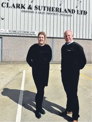  ?? Photograph by Colin Rennie ?? GROWING BUSINESS: Keith and Joeanne McDonagh are finding booming demand for their firm’s 3D surveying technology.