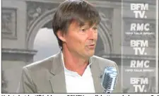  ?? (Doc BFMTV) ?? Hulot s’est justifié, hier sur BFMTV, sur l’abattage de loups : « Qui doute de mon amour pour la vie sauvage ? »