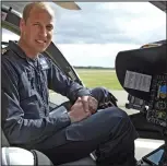  ?? ?? At helicopter controls: Prince William