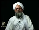  ?? MILITANT PHOTO VIA AP, FILE ?? This frame grab from video shows al-Qaida’s leader Ayman al-Zawahri at an unknown location, in a videotape issued Saturday. Al-Qaida leader Ayman al-Zawahri appeared in a new video marking the 20th anniversar­y of the Sept. 11, attacks, months after rumors spread that he was dead.