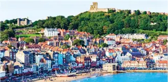  ??  ?? Scarboroug­h fair: The Yorkshire seaside town is full of attraction­s