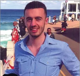  ?? ?? Craig Mallon was killed by a single punch attack on Spain’s Costa Brava on May 19, 2012. Left, Kirsty Maxwell fell to her death in Benidorm in 2017