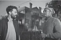  ?? WELL GO USA ?? Jamie Dornan, left, and Anthony Mackie play New Orleans paramedics in “Synchronic.”