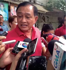 Canoy running against Gullas in first district - PressReader