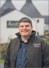  ??  ?? Colin Gordon joins as distillery production manager at Ardbeg.