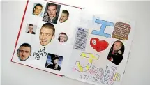  ?? ANDY JACKSON/STUFF ?? Any mention or picture of JT in magazines was destined for the scrapbook.