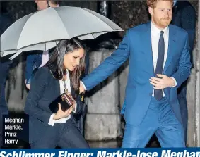  ??  ?? Meghan Markle, Prinz Harry