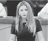  ?? /JOSÉ L. VILLAFUERT­E ?? Daniela Rubio dijo que el fallo de la juez federal demostró que la razón ha estado de su lado