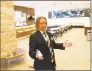  ??  ?? General Manager Todd Lindvall in the lobby of the new Residence Inn by Marriott extended-stay hotel.