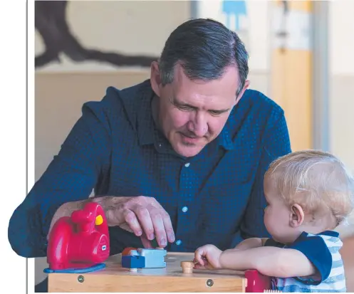  ??  ?? Chief Minister Michael Gunner has promised to extend the FaFT early learning and family support centres to more communitie­s.