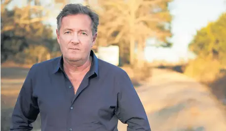  ??  ?? Piers Morgan aimed for Olympic gold with his latest social media storm when he tweeted that he ‘can’t get excited’ by silver and bronze medals