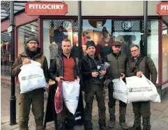  ??  ?? Right: Five Swedes endure a bad trip to Pitlochry after their luggage and firearms go ‘missing’. Opposite page: Every tourist who hunts deer in Scotland is accompanie­d by a local stalker, bringing jobs to rural areas.