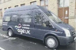  ?? ?? STOLEN: The Age UK Calderdale and Kirklees bus