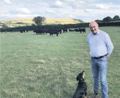  ??  ?? John Davies, above, says ‘The reality of food production here in Wales is very different’