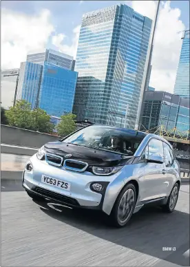  ??  ?? BMW i3