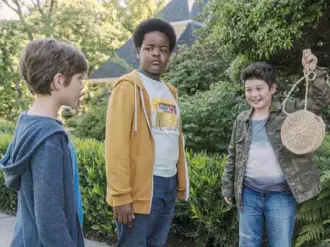  ?? Ed Araquel/ Universal Pictures ?? From left, Jacob Tremblay as Max, Keith L. Williams as Lucas and Brady Noon as Thor in the film “Good Boys,” written by Lee Eisenberg and Gene Stupnitsky and directed by Stupnitsky. The comedy took the top spot at the box office in its debut weekend.