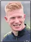  ??  ?? DE BRUYNE