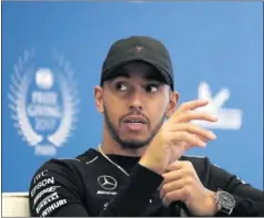  ??  ?? FUTURO. Hamilton dejará las carreras cuando se retire de la F1.