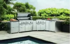  ??  ?? Outdoor kitchens will attract buyers who like to entertain outside.