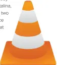  ??  ?? VLC video player.