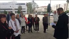  ?? (Photo S. M.) ?? Vingt personnes ont participé à Historico Prestissim­o, hier. Prochain rendez-vous le  juin à  h, au lavoir, rue du Repos.