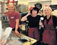  ??  ?? Local businesses created an amazing festive video