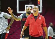  ?? Mark Mulligan / Staff photograph­er ?? The Rockets are close to a deal for John Lucas, right, to serve as an assistant to new coach Stephen Silas.