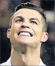  ??  ?? RONALDO good example