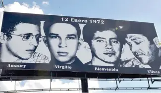  ?? ?? Se cumplen 52 años del fusilamien­to de integrante­s de Los Comandos de la Resistenci­a.