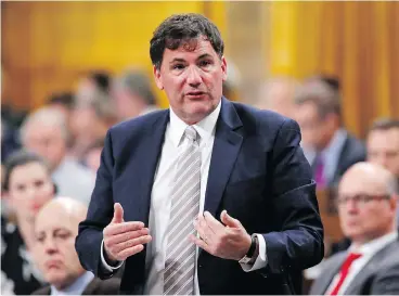  ?? PATRICK DOYLE / THE CANADIAN PRESS ?? Fisheries Minister Dominic LeBlanc was aware that the winning bid for a surf clam licence was short on partners.