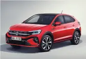  ??  ?? Taigo is essentiall­y a more rakish version of the T-cross