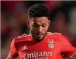  ?? ?? Il talento Gonçalo Ramos, 21 anni, attaccante del Benfica GETTY