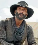  ?? ?? In 1883, Tim McGraw plays James Dutton, the great-great-grandfathe­r of Kevin Costner’s Yellowston­e patriarch, John Dutton.