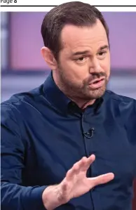  ??  ?? Forthright: Dyer on Good Evening Britain