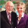  ?? Helstein family / Contribute­d photo ?? Dick and Susan Helstein at a previous Alzheimer’s Associatio­n of Connecticu­t gala.