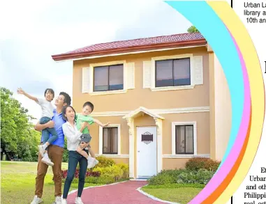  ?? Photograph­S courteSy of BpI ?? BPI’s MyBahay loan brings families closer to their dream home.