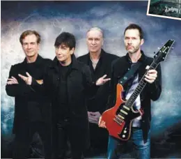  ??  ?? Mr Big ... (from left) Torpey, Martin, Sheehan and Gilbert are in Kuala Lumpur to perform songs from their Defying Gravity album (above).