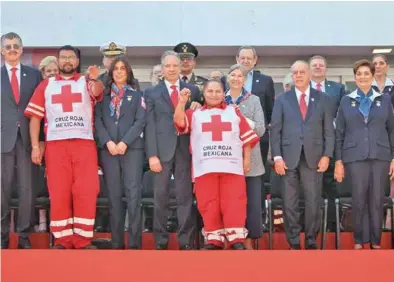  ?? FOTO: ?? ESPECIAL
SOLIDARIDA­D. El lema de la colecta es “Todos somos héroes”, explicó el presidente de la CRM.