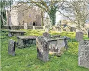  ?? ?? Did someone say… Halloween? The graveyard of St Mary the Virgin Church, close to St Briavels Castle