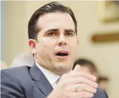  ??  ?? PETICIÓN. Se solicita que Ricardo Rosselló y el Departamen­to de Hacienda revelen los incentivos contributi­vos.