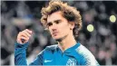  ??  ?? Atletico’s Griezmann