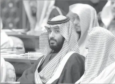  ??  ?? MOHAMAD BIN SALMAN. El príncipe heredero saudita.