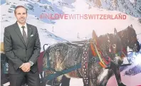  ??  ?? Swiss tourism CEO Martin Nydegger.