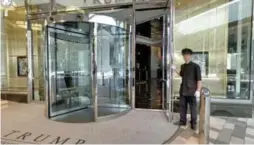  ?? GOOGLE STREETVIEW ?? Several buyers of condo/hotel rooms in Toronto’s Trump hotel will be in court Thursday, hoping to fast-track their efforts to renege on real estate deals gone bad.