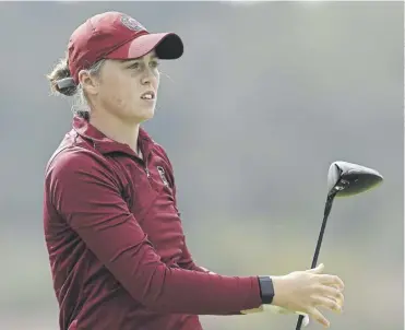  ?? ?? Hannah Darling made her LPGA debut in the recent Fir Hills Seri Pak Championsh­ip in California