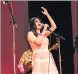  ?? GETTY IMAGES ?? Falguni Shah performs in Queens, New York.