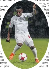  ?? / FRIKKIE KAPP/BACKPAGEPI­X ?? Patrick Phungwayo of Free State Stars.