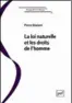  ??  ?? « La Loi naturelle et les droits de l’homme », de Pierre Manent, PUF (avec le concours de l’Institut catholique de Paris), 134 p., 22 €.