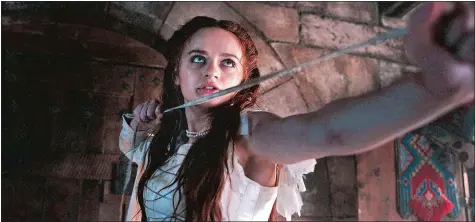  ?? 20TH CENTURY STUDIOS/HULU/TNS ?? Joey King in “The Princess.”