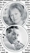  ??  ?? Lady Antonia Fraser and Glenn Miller